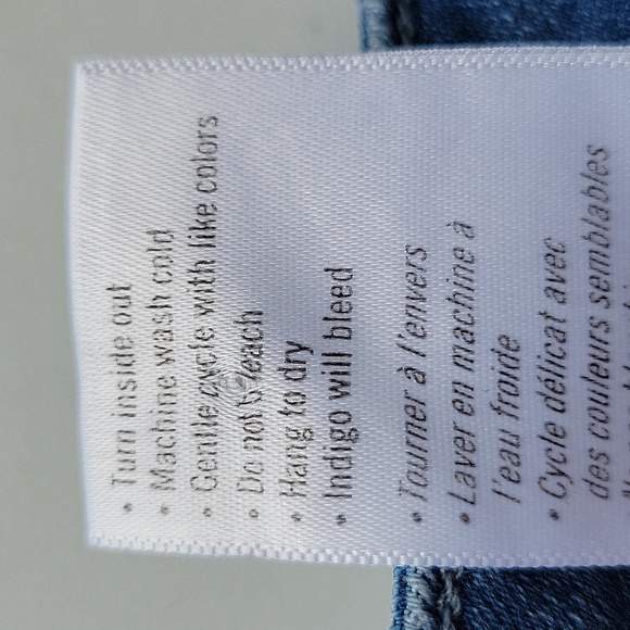 Paige Verdugo Ankle Jeans Wash Rugged Fray Hem Med. Wash Size 28 - Picture 15 of 16